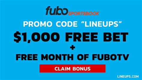 fubo sportsbook promo code oh|How to Get Free FuboTV: Full Month Free + More (December Update) .